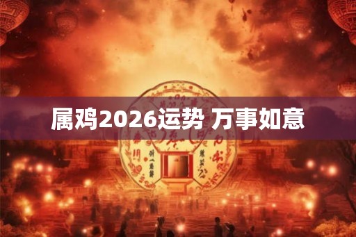 属鸡2026运势 万事如意
