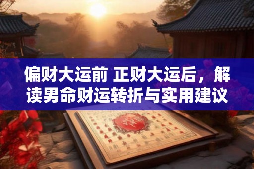 偏财大运前 正财大运后，解读男命财运转折与实用建议