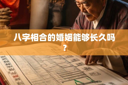 八字相合的婚姻能够长久吗？