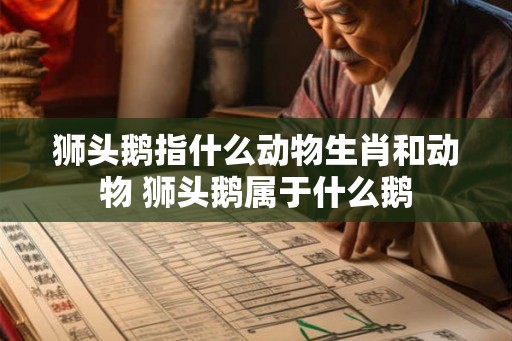 狮头鹅指什么动物生肖和动物 狮头鹅属于什么鹅