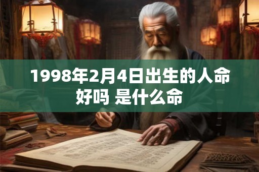 1998年2月4日出生的人命好吗 是什么命