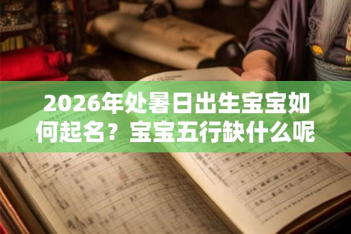 2026年处暑日出生宝宝如何起名?宝宝五行缺什么呢? 2026年处暑日出生宝宝如何起名?宝宝五行缺什么呢?