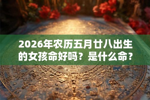 2026年农历五月廿八出生的女孩命好吗?是什么命? 2026年农历五月廿八出生的女孩命好吗?是什么命?