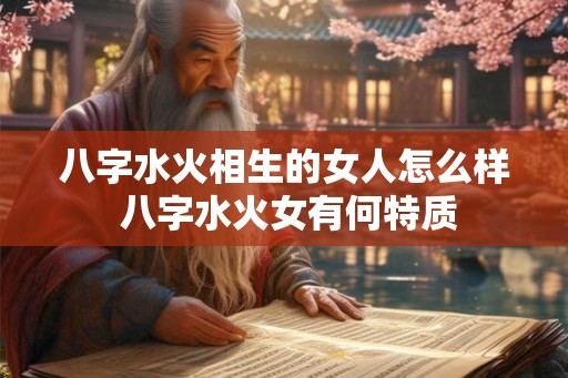 八字水火相生的女人怎么样 八字水火女有何特质 八字水火相生的女人怎么样 八字水火女有何特质