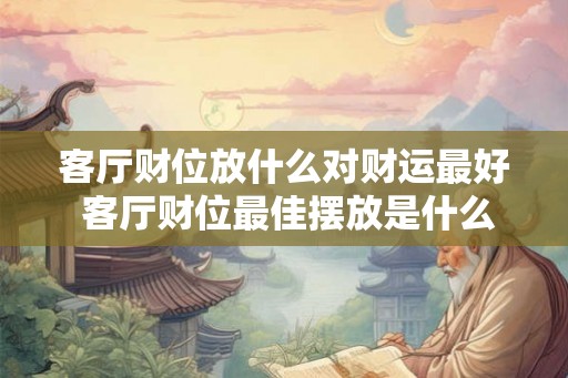 客厅财位放什么对财运最好 客厅财位最佳摆放是什么