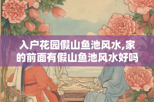 入户花园假山鱼池风水,家的前面有假山鱼池风水好吗