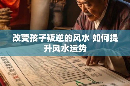 改变孩子叛逆的风水 如何提升风水运势 改变孩子叛逆的风水 如何提升风水运势
