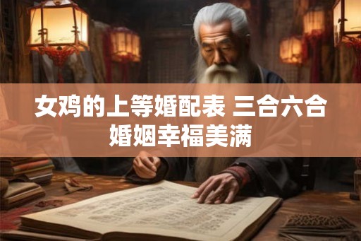 女鸡的上等婚配表 三合六合婚姻幸福美满 女鸡的上等婚配表 三合六合婚姻幸福美满