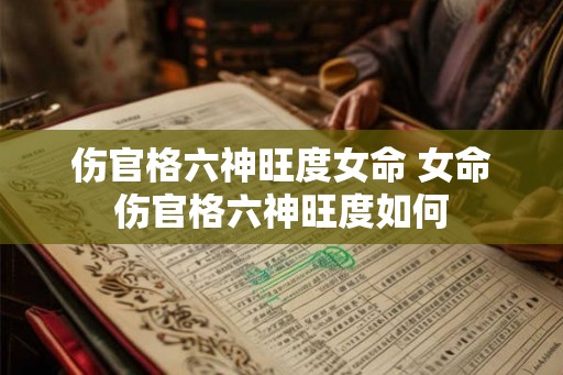 伤官格六神旺度女命 女命伤官格六神旺度如何