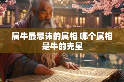 属牛最忌讳的属相 哪个属相是牛的克星