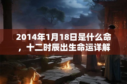 2014年1月18日是什么命，十二时辰出生命运详解