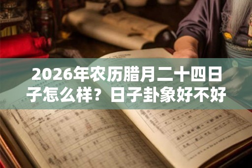 2026年农历腊月二十四日子怎么样？日子卦象好不好？