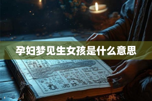 孕妇梦见生女孩是什么意思 孕妇梦见生女孩是什么意思