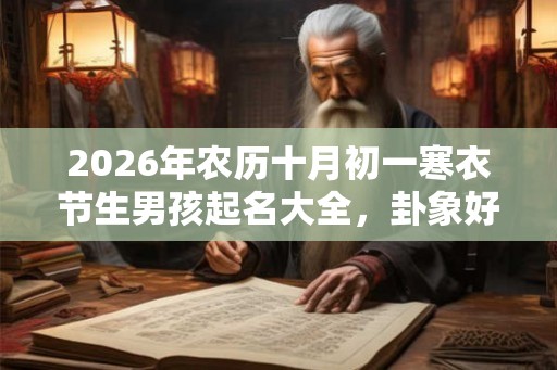 2026年农历十月初一寒衣节生男孩起名大全，卦象好不好？