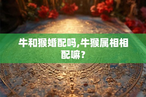 牛和猴婚配吗,牛猴属相相配嘛？