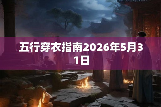 五行穿衣指南2026年5月31日