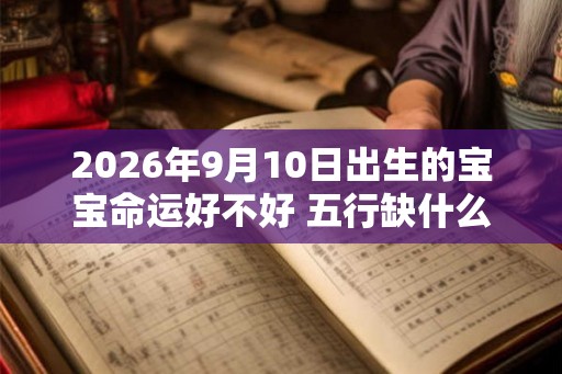 2026年9月10日出生的宝宝命运好不好 五行缺什么