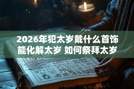 2026年犯太岁戴什么首饰能化解太岁 如何祭拜太岁 2026年犯太岁戴什么首饰能化解太岁 如何祭拜太岁