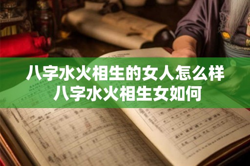 八字水火相生的女人怎么样 八字水火相生女如何