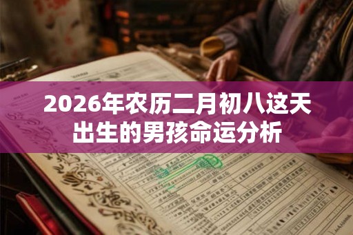 2026年农历二月初八这天出生的男孩命运分析