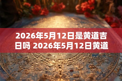 2026年5月12日是黄道吉日吗 2026年5月12日黄道吉日
