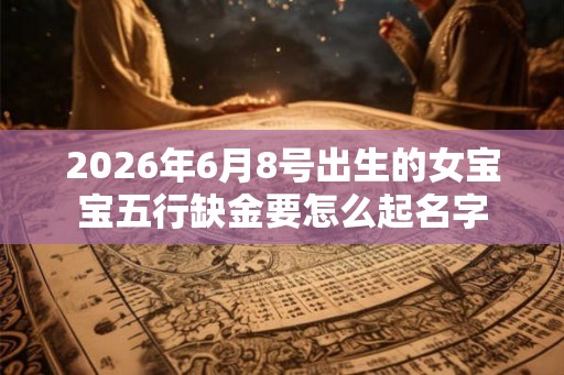 2026年6月8号出生的女宝宝五行缺金要怎么起名字 2026年6月8号出生的女宝宝五行缺金要怎么起名字