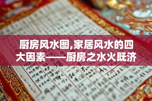 厨房风水图,家居风水的四大因素——厨房之水火既济篇 厨房风水图,家居风水的四大因素——厨房之水火既济篇