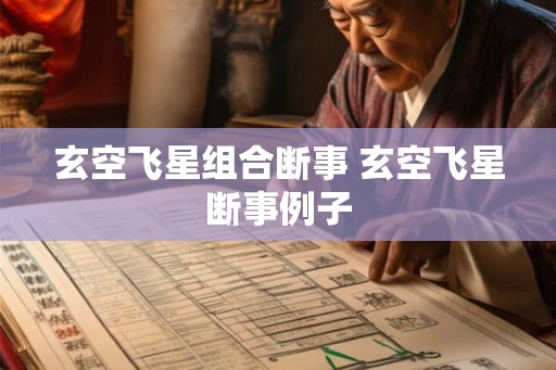玄空飞星组合断事 玄空飞星断事例子 玄空飞星组合断事 玄空飞星断事例子