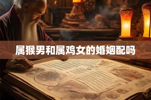 属猴男和属鸡女的婚姻配吗