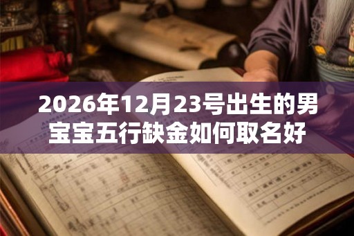 2026年12月23号出生的男宝宝五行缺金如何取名好 2026年12月23号出生的男宝宝五行缺金如何取名好