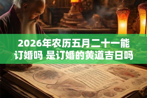 2026年农历五月二十一能订婚吗 是订婚的黄道吉日吗 2026年农历五月二十一能订婚吗 是订婚的黄道吉日吗