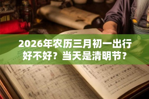 2026年农历三月初一出行好不好？当天是清明节？