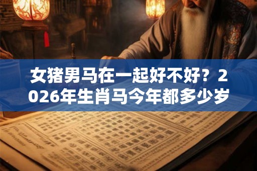 女猪男马在一起好不好？2026年生肖马今年都多少岁了？