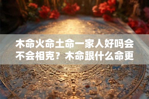 木命火命土命一家人好吗会不会相克？木命跟什么命更合拍？