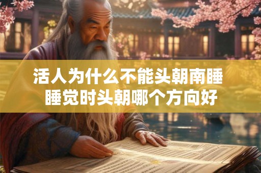 活人为什么不能头朝南睡 睡觉时头朝哪个方向好