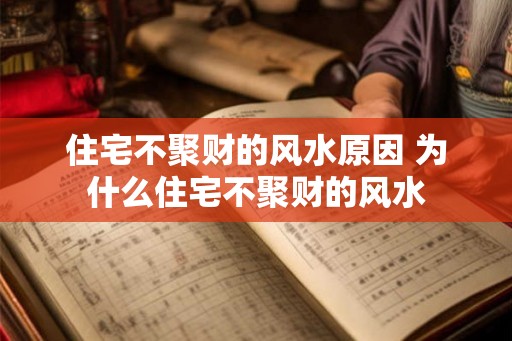 住宅不聚财的风水原因 为什么住宅不聚财的风水 住宅不聚财的风水原因 为什么住宅不聚财的风水