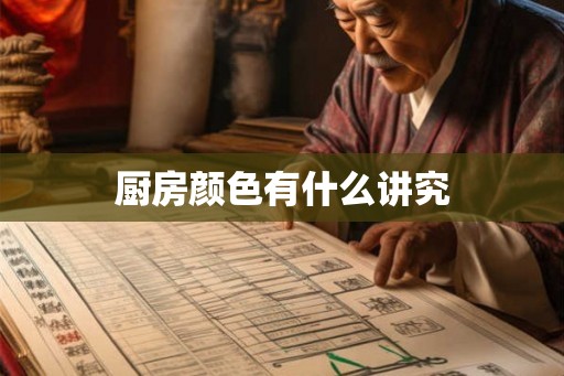 厨房颜色有什么讲究