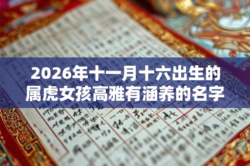 2026年十一月十六出生的属虎女孩高雅有涵养的名字大全