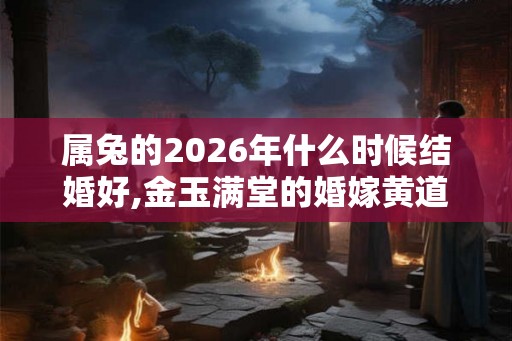 属兔的2026年什么时候结婚好,金玉满堂的婚嫁黄道吉日