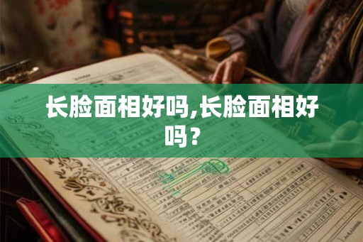 长脸面相好吗,长脸面相好吗？