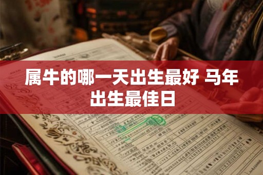 属牛的哪一天出生最好 马年出生最佳日 属牛的哪一天出生最好 马年出生最佳日