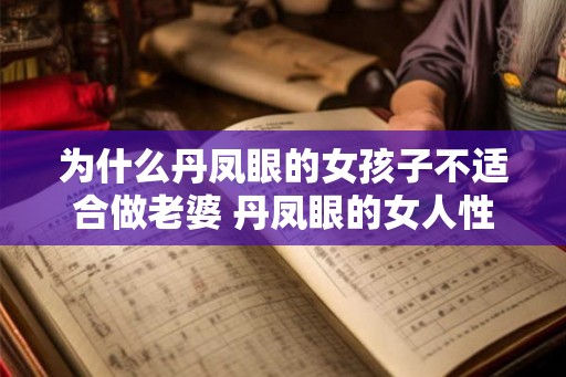 为什么丹凤眼的女孩子不适合做老婆 丹凤眼的女人性格
