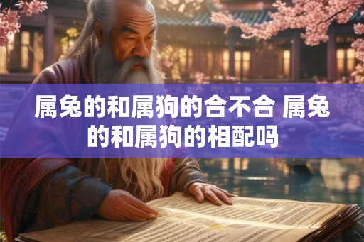 属兔的和属狗的合不合 属兔的和属狗的相配吗