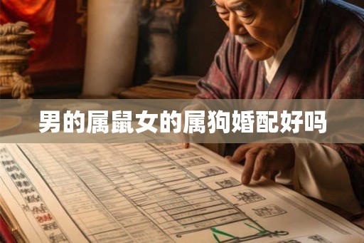 男的属鼠女的属狗婚配好吗