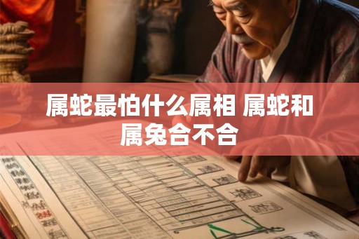 属蛇最怕什么属相 属蛇和属兔合不合