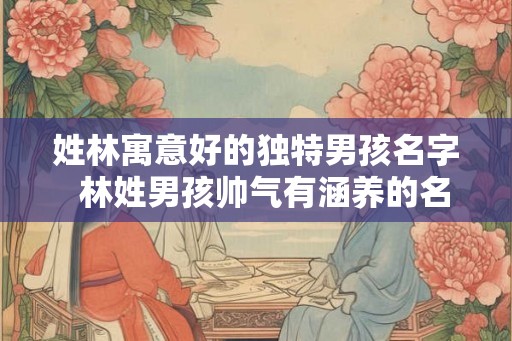 姓林寓意好的独特男孩名字  林姓男孩帅气有涵养的名字