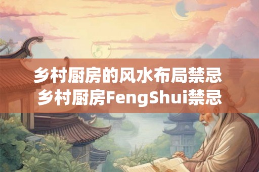 乡村厨房的风水布局禁忌 乡村厨房FengShui禁忌