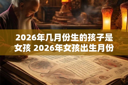 2026年几月份生的孩子是女孩 2026年女孩出生月份是 2026年几月份生的孩子是女孩 2026年女孩出生月份是