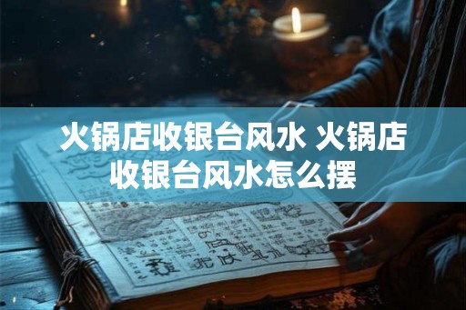 火锅店收银台风水 火锅店收银台风水怎么摆