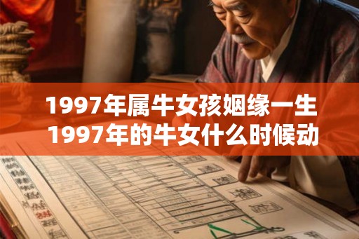 1997年属牛女孩姻缘一生 1997年的牛女什么时候动正缘